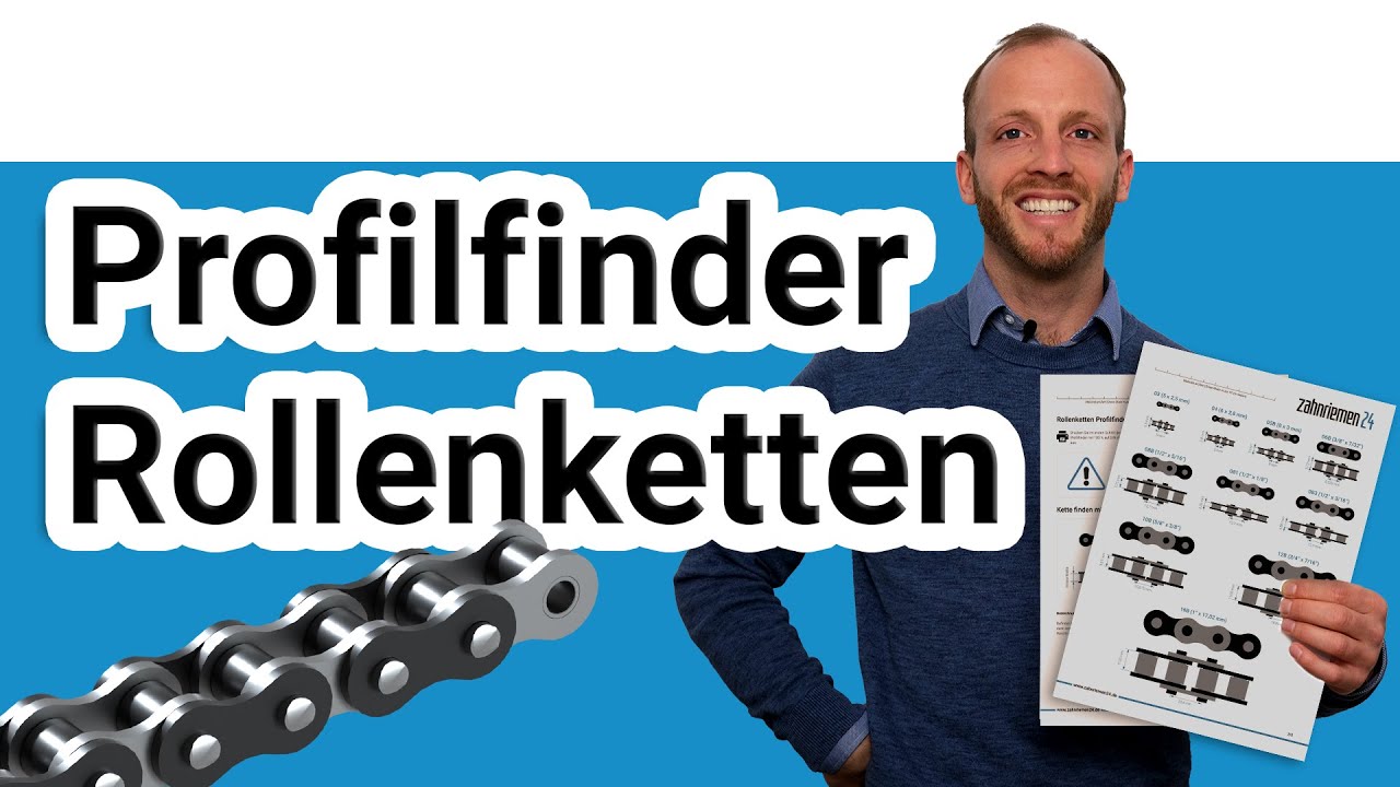 Profilfinder für Rollenketten | kostenlose Download-Schablone | HowTo - Z24.de