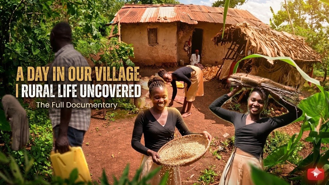 ТРАДИЦИОННАЯ АФРИКАНСКАЯ ДЕРЕВНЯ Жизнь в Уганде 🇺🇬