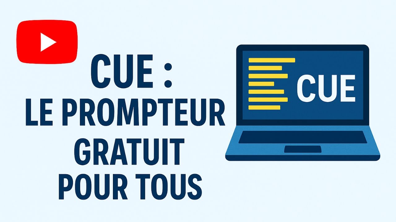 Cue : prompteur gratuit Mac & PC