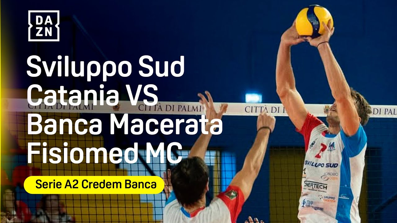 🔴 LIVE: Sviluppo Sud Catania - Banca Macerata Fisiomed MC | Serie A2 Credem Banca