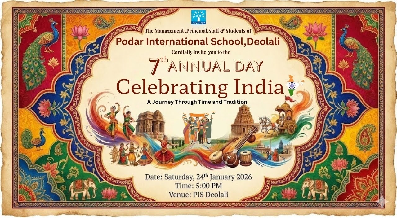 Podar International School Deolali|A Grand Showcase of Young Talent 2025-26