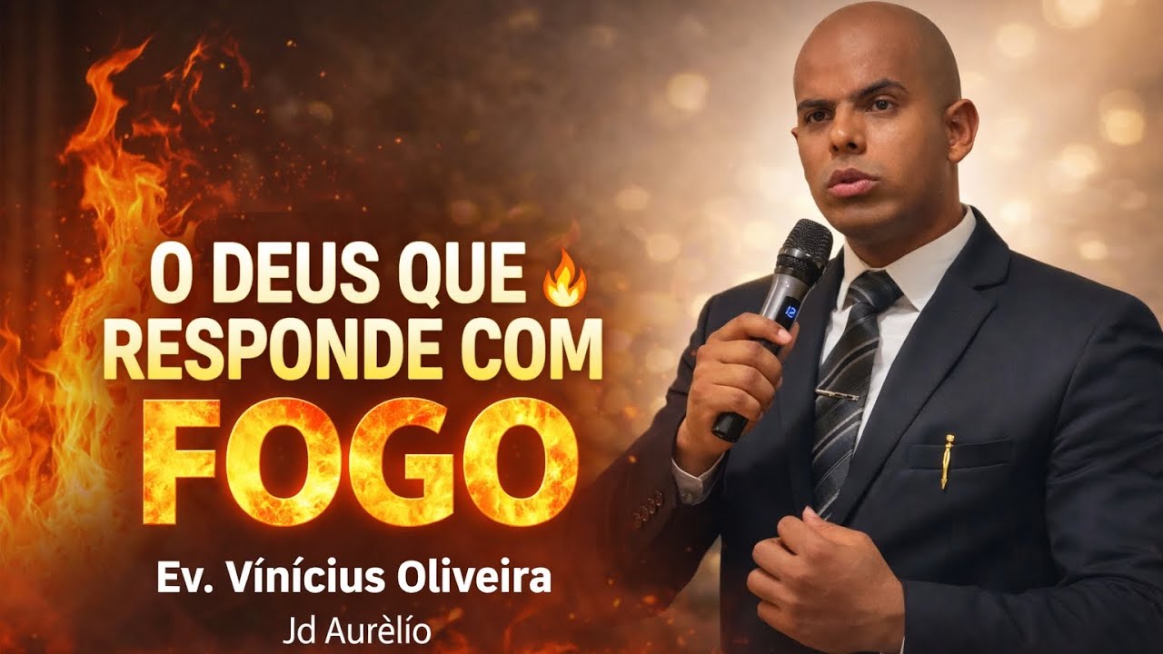 O DEUS QUE RESPONDE COM FOGO 🔥 - EV VINÍCIUS OLIVEIRA 
