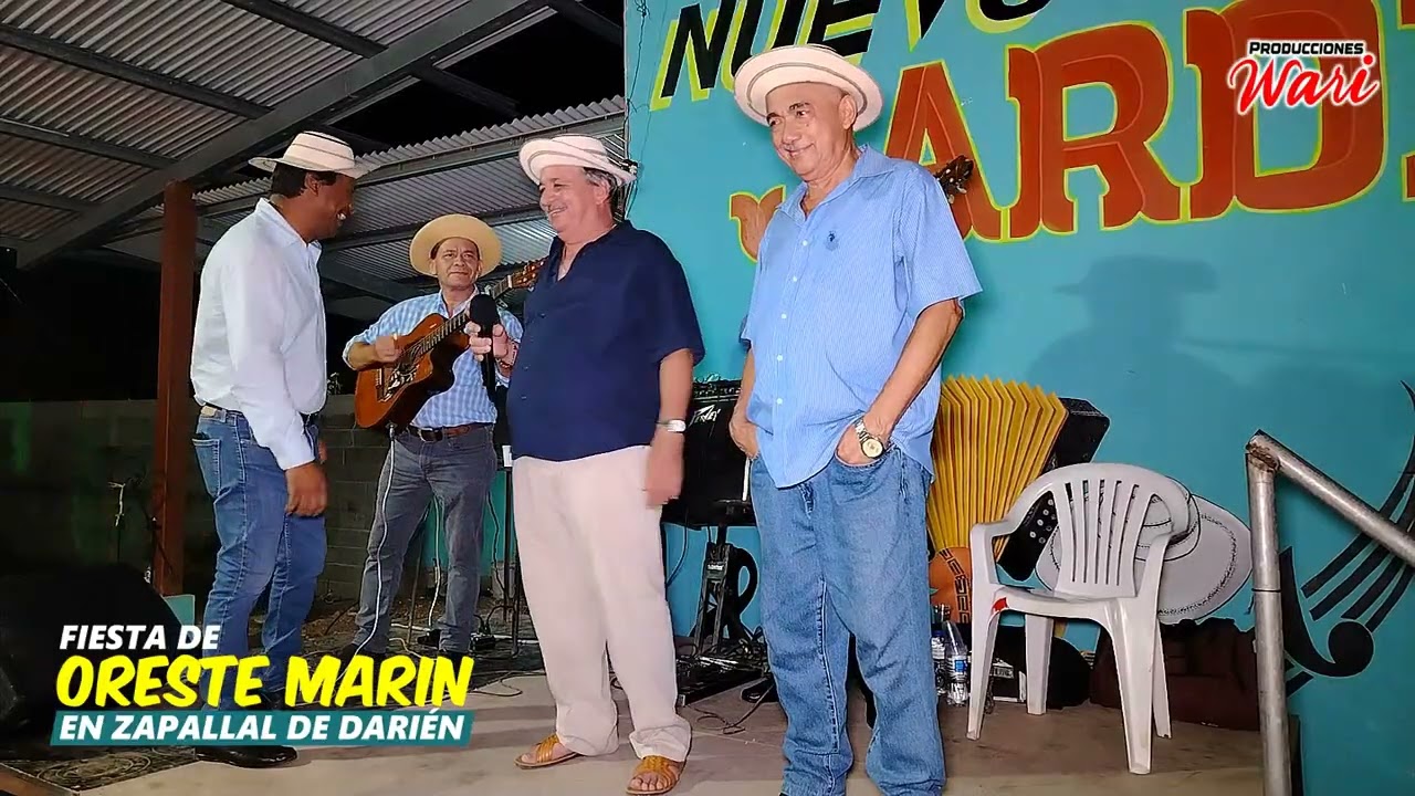 GALLINO LAMENTO - MIGUELITO RIVERA - LILI SAMANIEGO Y TANO MOJICA - Fiesta de Oreste Marin