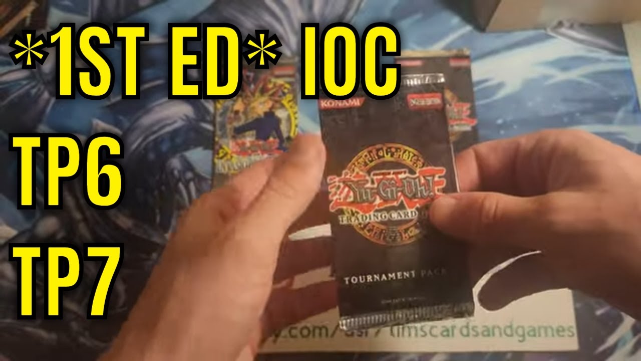 Opening 2 HEAVY YuGiOh Tournament Packs + Invasion of Chaos IOC Pack!  TP6 & TP7! ULTRA RARE  1:108?