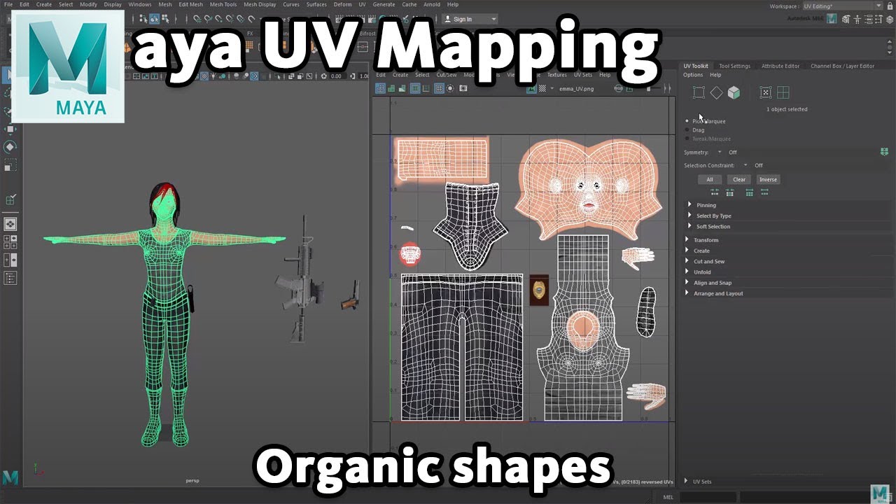 UV Mapping Game Assets: Character