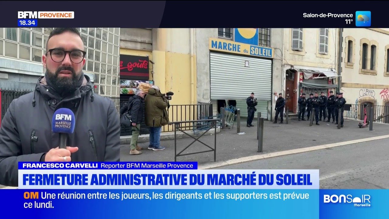 Marseille : le marché du Soleil ferme pendant 6 mois