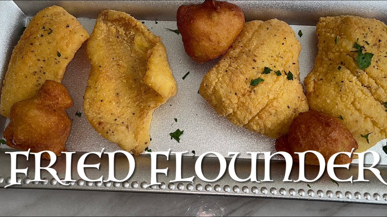 How To Fry Flounder Fish The Right Way | Southern Fried Fish | Fish Fry