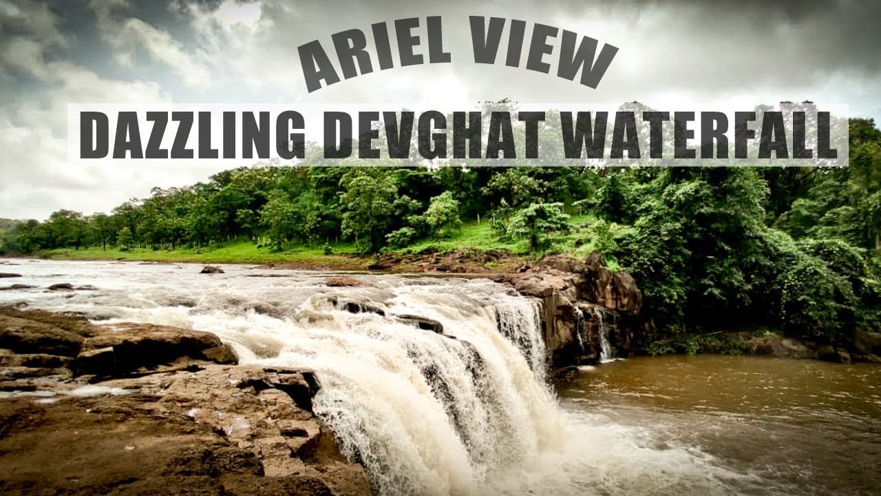 Dazzling Devghat Waterfall | Eco Tourism | Dominar 400 2019