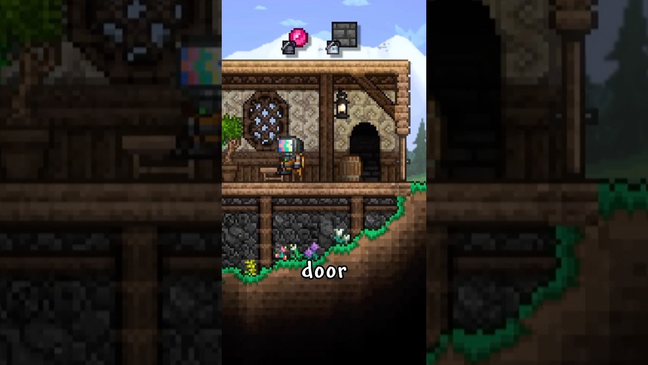 Улучшите свой деревянный ящик за 20 секунд &mdash; советы по строительству в Terraria 📦 #terraria