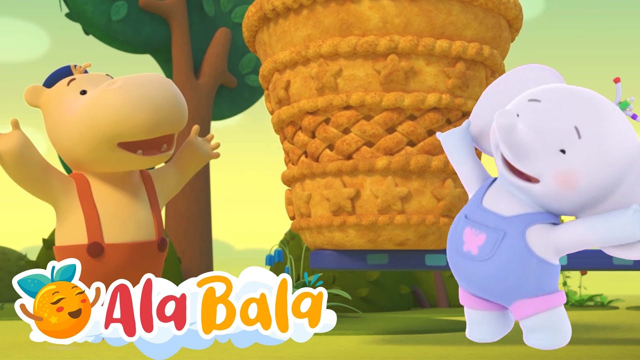 Plăcinta Delicioasă - Tina și Tony &icirc;n Desene Animate Alabala pentru Copii 🥧🐻🐰✨