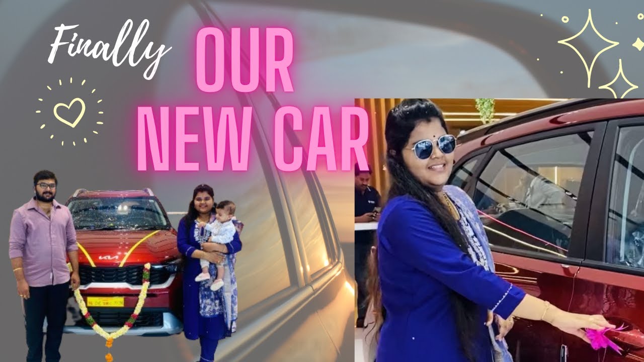 Our Car Delivery | Couple Goals | Dream Come True ❤️| Car Series | Review|  Kia #trending