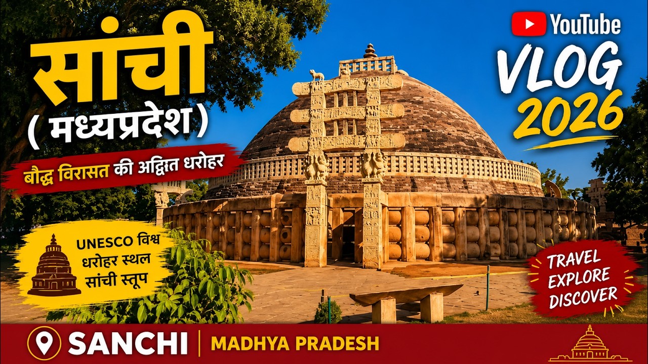 Sanchi Stupa History & Travel Guide | सांची स्तूप का इतिहास | Madhya Pradesh