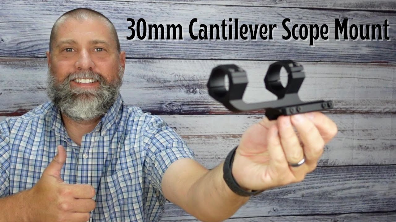 AMAZON REVIEW - 30mm CANTILEVER SCOPE MOUNT BY CVLIFE