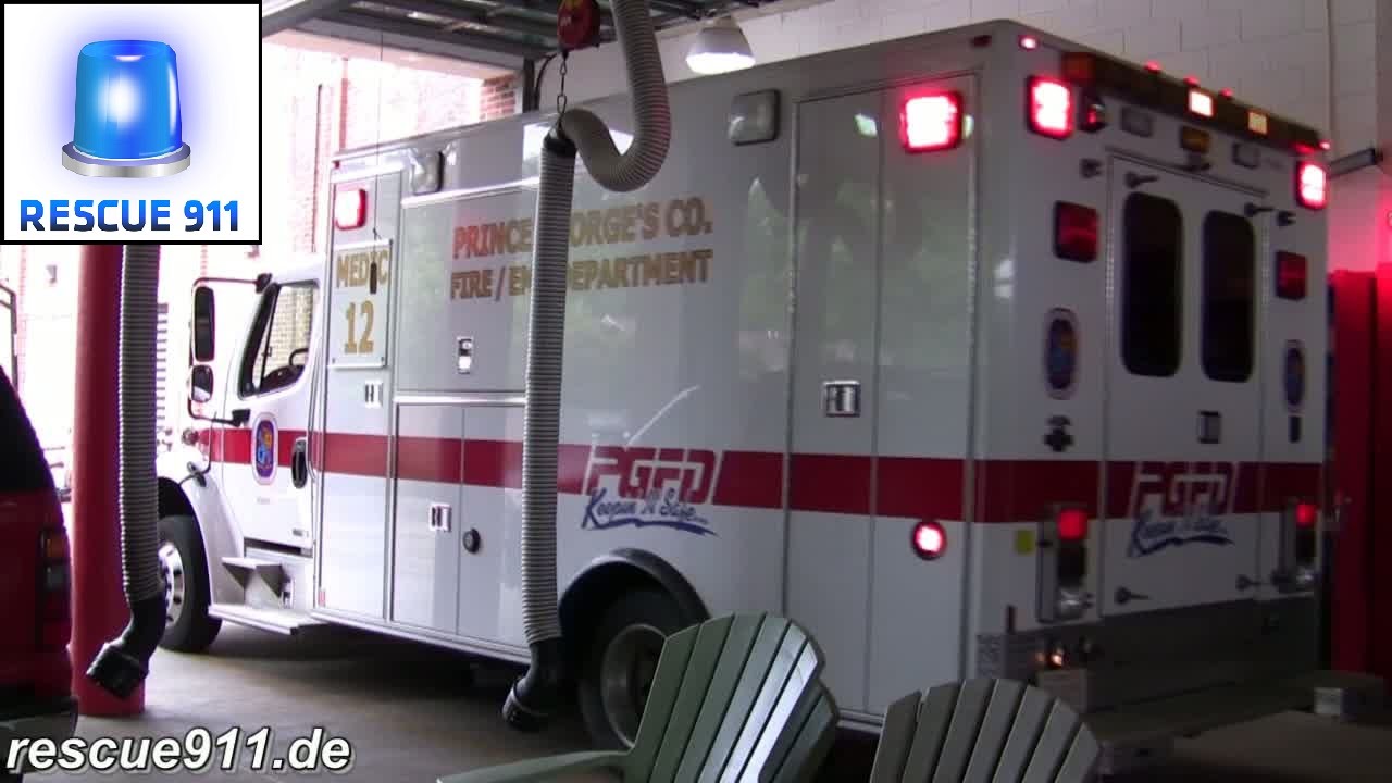 ALS Ambulance Medic 812 PGFD