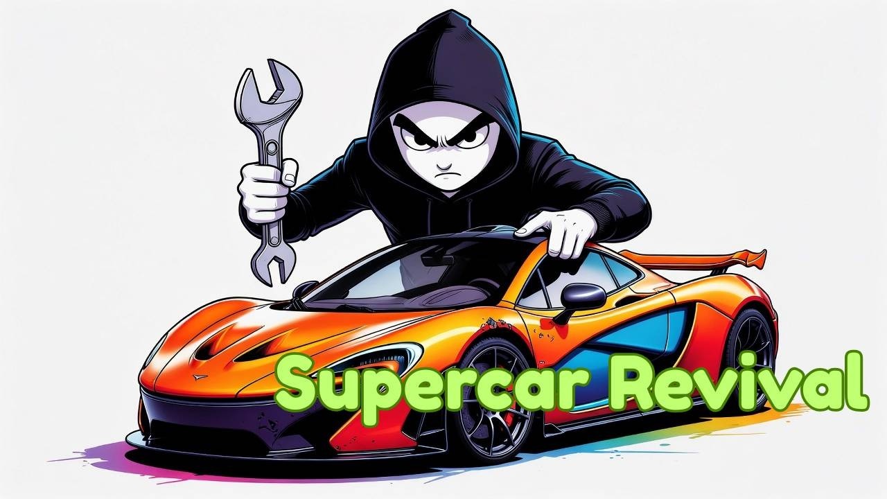 This McLaren P1 Was Sold for Scrap Price — ASMR Restoration