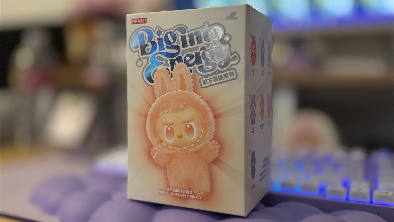 POP MART: Unboxing My First Labubu Plushie ✨ Big Into Energy Series!!