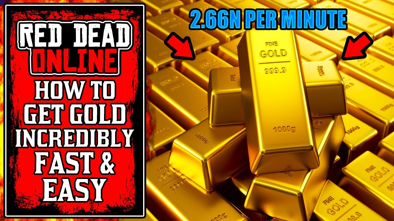 How to Get GOLD FAST in Red Dead Online! The BEST Ways To Earn Gold Fast & Easy (RDR2)