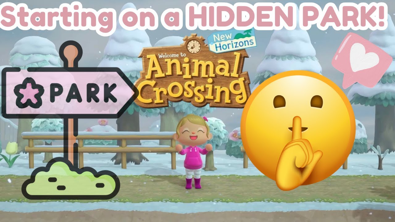 DAY 22 - CREATING A HIDDEN PARK part 1 || Animal Crossing: New Horizons GAMEPLAY