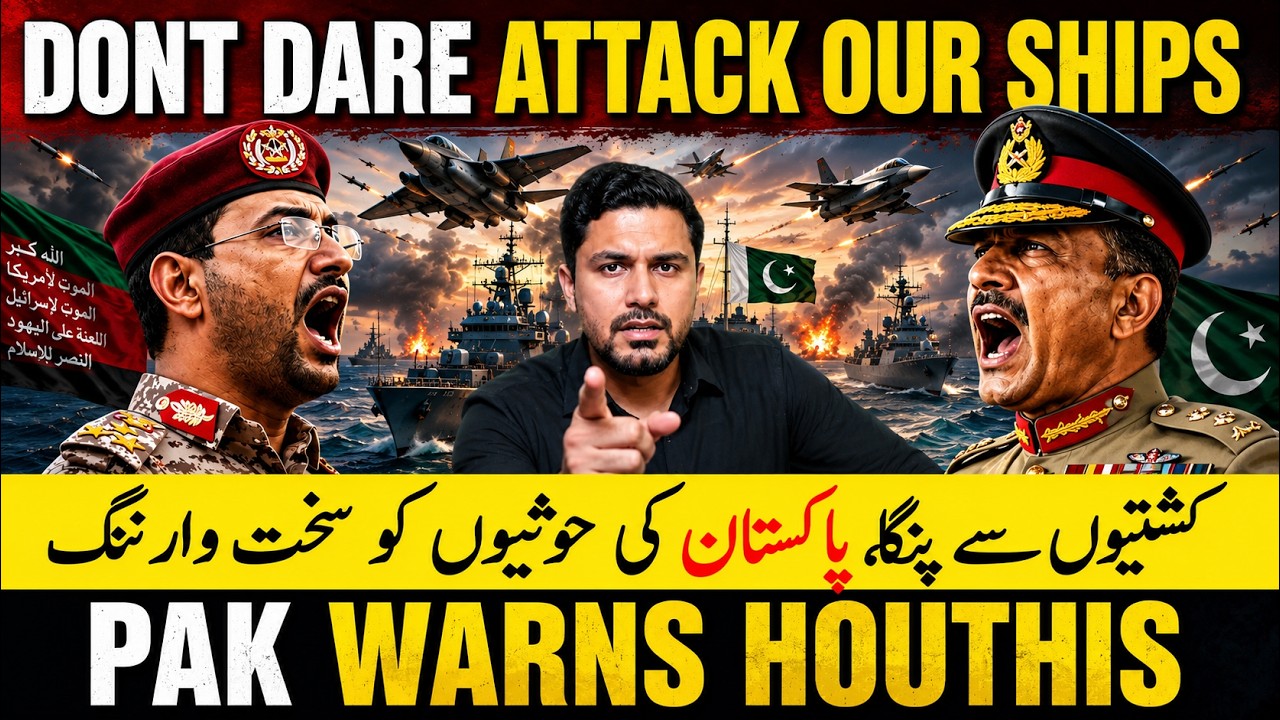 Pakistan Issues BRUTAL Warning to Houthis - Don't ATTACK Our Ships -  Stay Away from Saudis