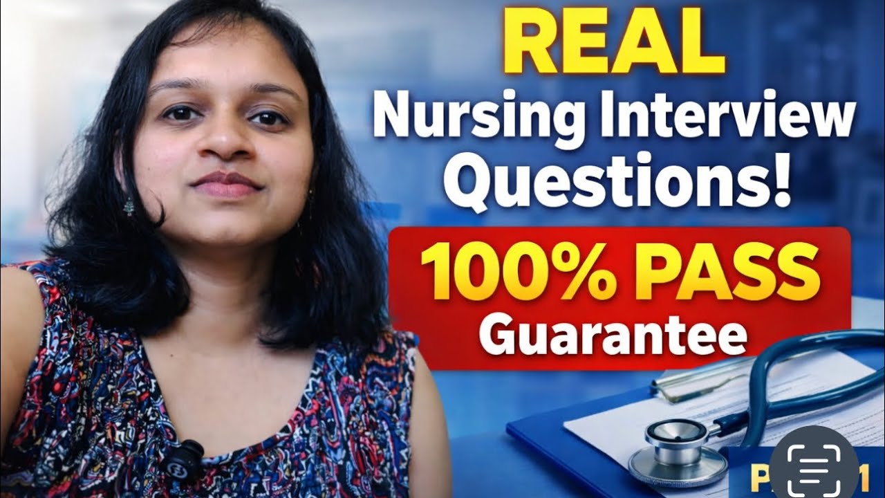 Реальные вопросы для собеседования на должность медсестры | 100% гарантия успеха | Часть 1 | 🔥Обя...