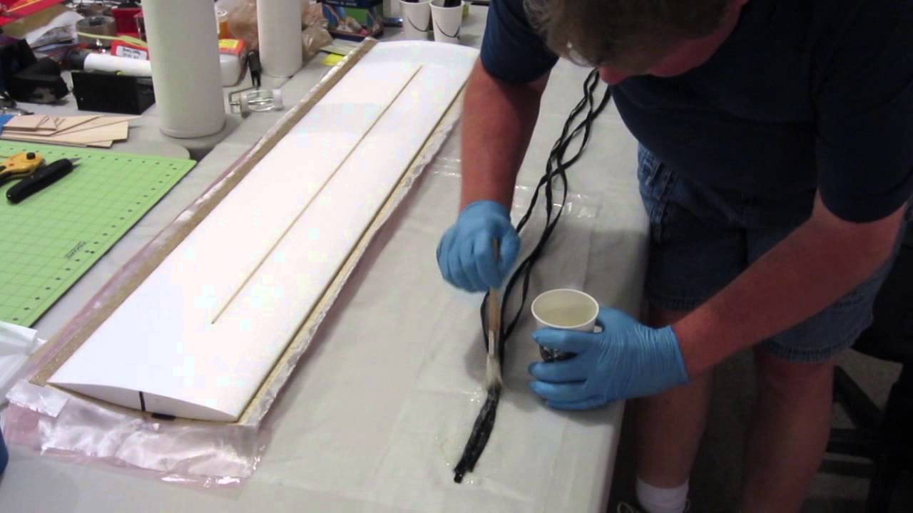 Sheeting a Quickie Wing with a Carbon Fiber Leading Edge