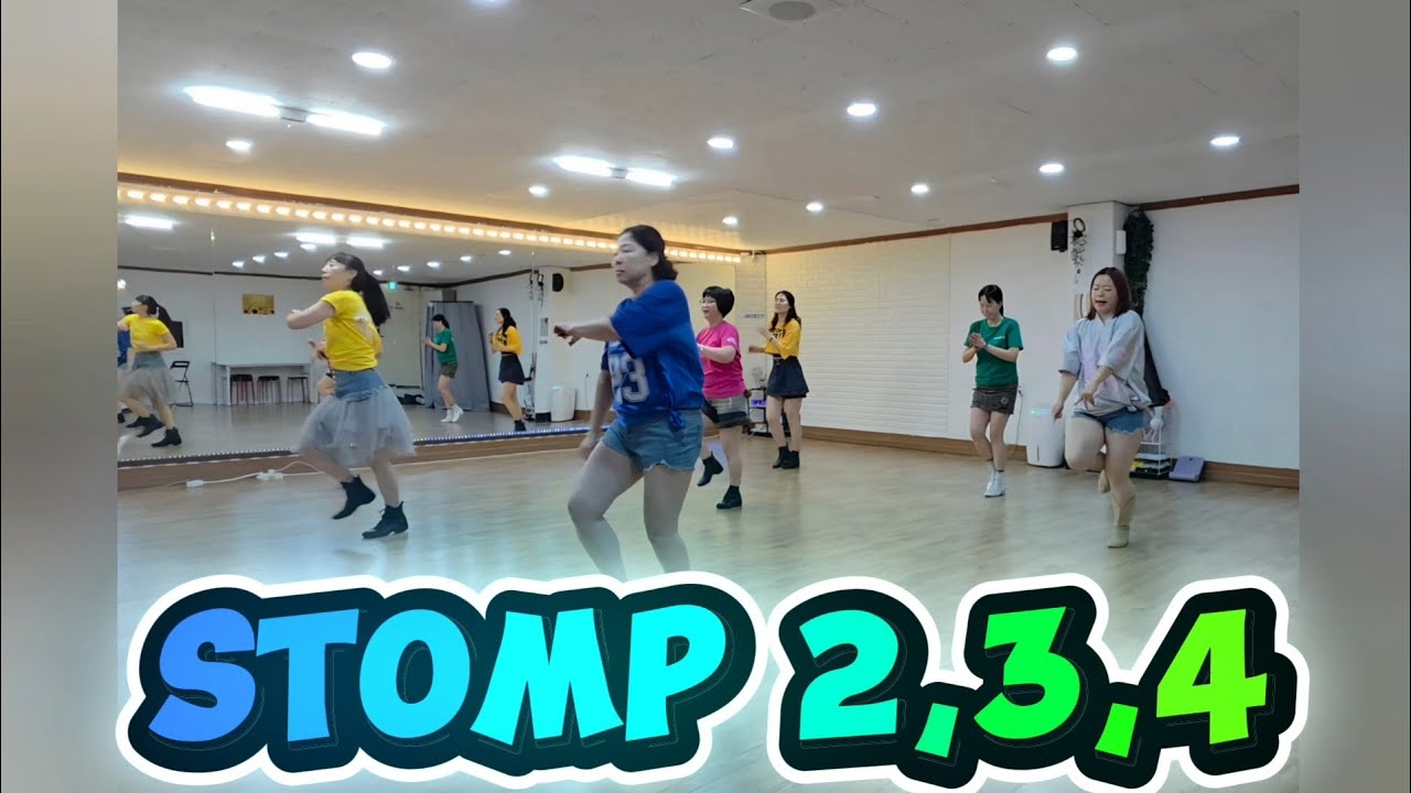 Stomp 2,3,4 line dance | 스톰프 2,3,4 | 신현주댄스 | 제이댄스핏