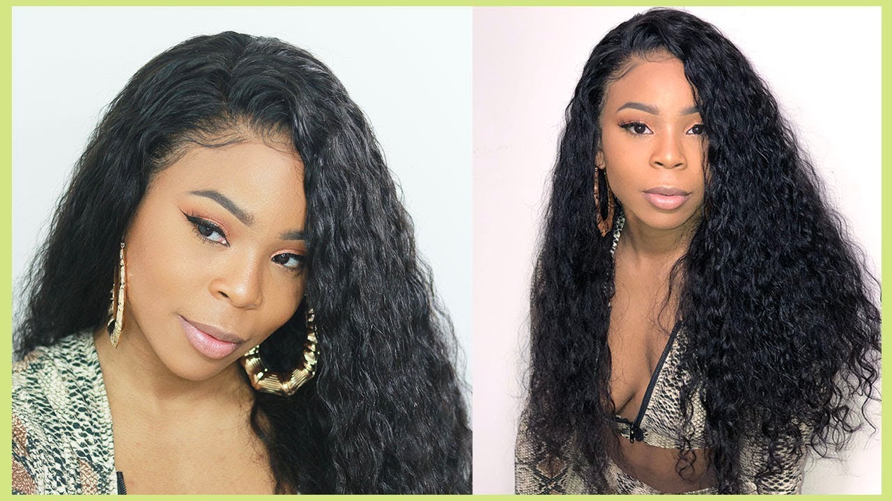 How to slay a CURLY lace wig | Eayon Hair