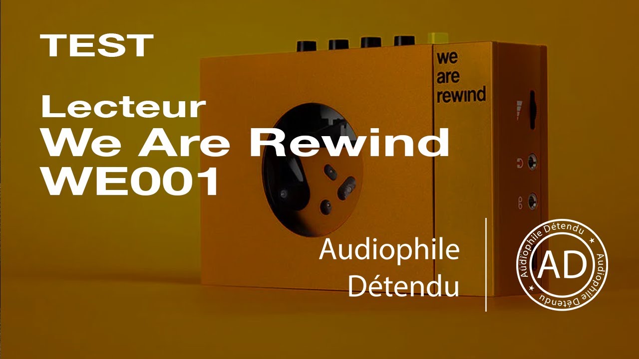 🇫🇷 Baladeur Cassette We Are Rewind, RETOUR dans les ANNÉES 80 !