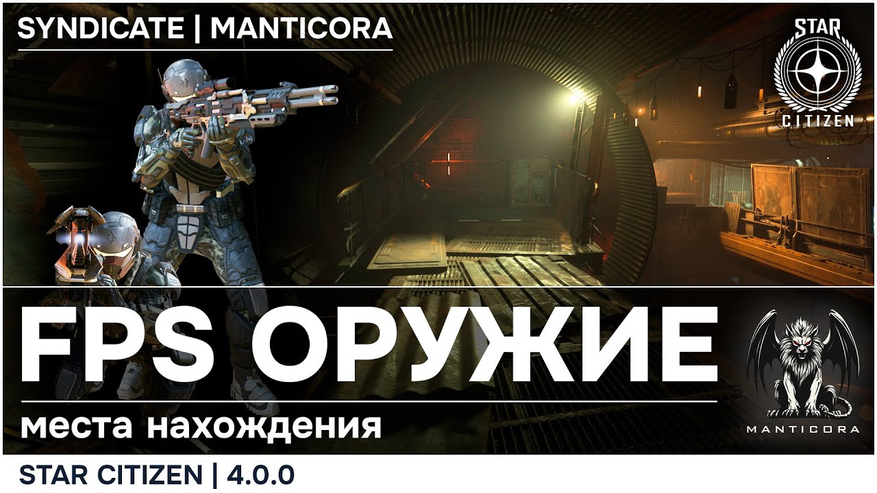 Star Citizen | 4.0 | Где достать FPS оружие