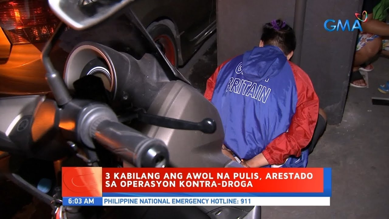 UB: 3 kabilang ang AWOL na pulis, arestado sa operasyon kontra-droga