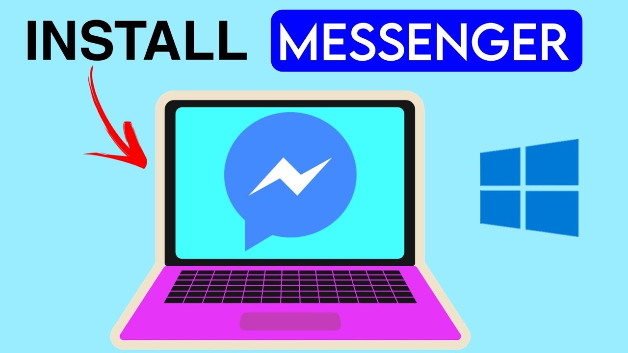 Как загрузить и установить Facebook Messenger на ноутбук/ПК