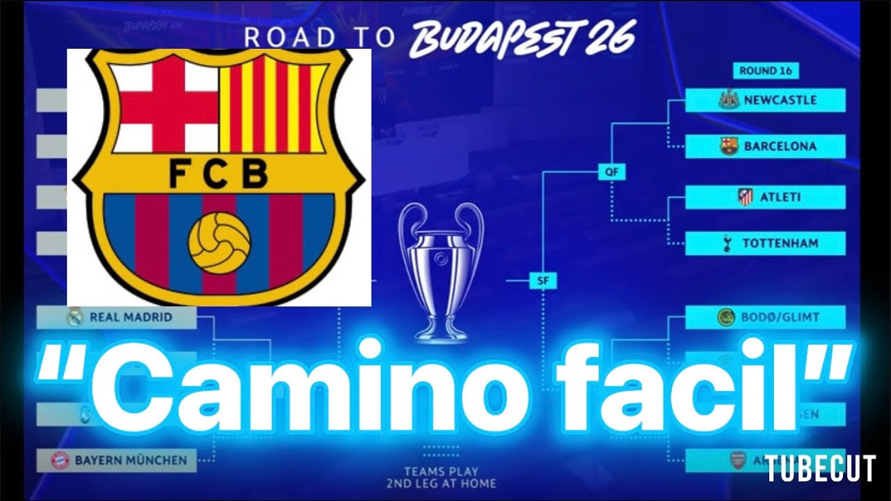 “EL BARCA TIENE UN CAMINO FACIL A LA FINAL DE LA CHAMPIONS” 