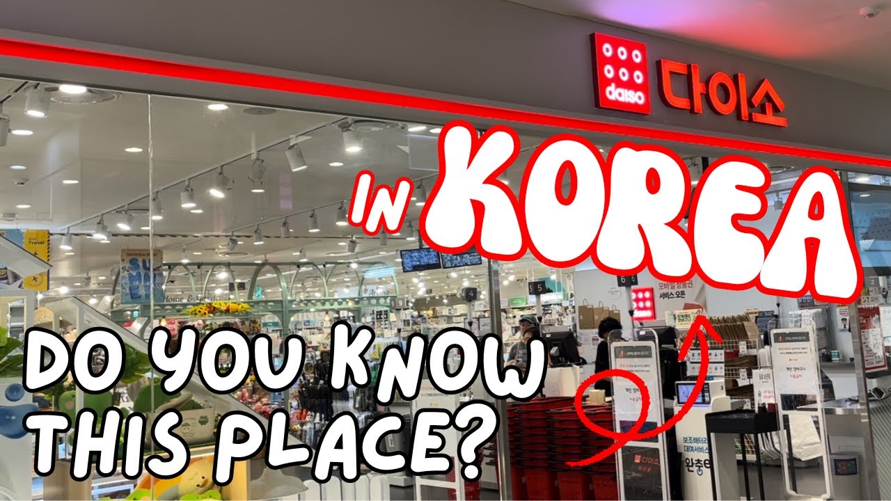 Seoul and Daiso🇰🇷｜House Decoration, Clothes HAUL🛍️✨｜My Korea Vlog