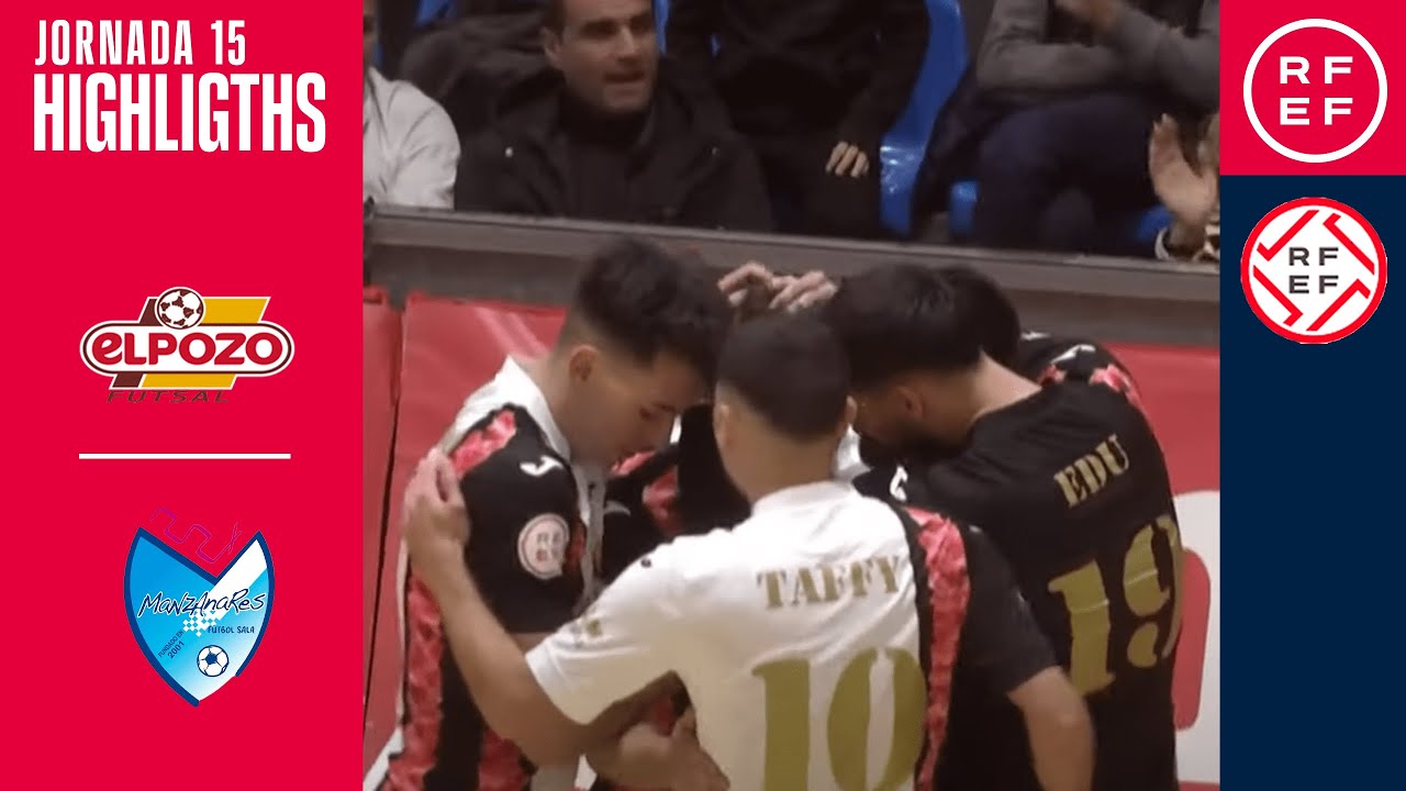 Resumen #PrimeraDivisiónFS | ElPozo Murcia Costa Cálida 6-1 Quesos Hidalgo Manzanares | Jornada 15