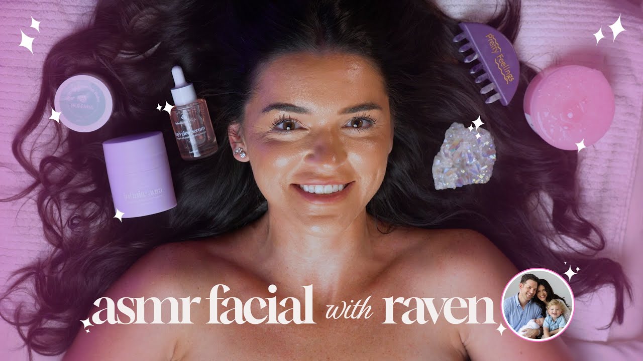Raven's First this or that ASMR Facial #asmr