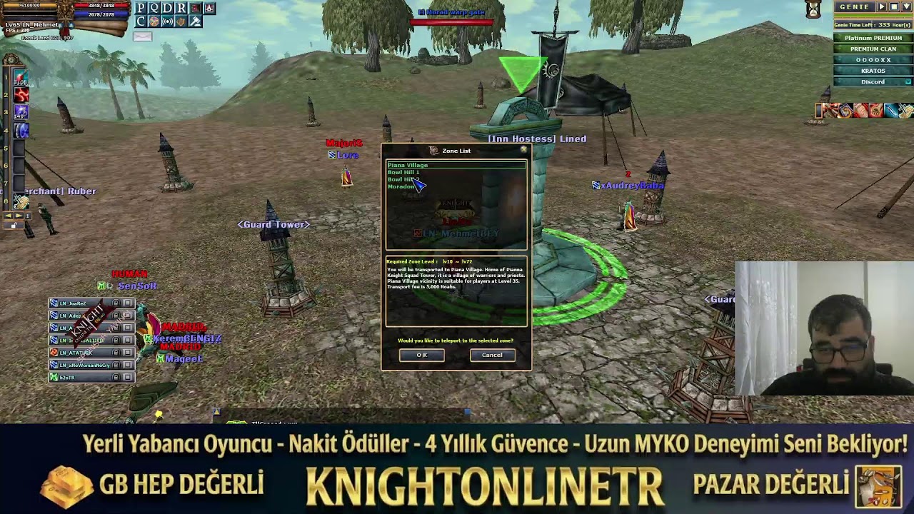 KNIGHTONLINETR | PvP & MYKO Canlı Yayın ⚔️ (MehmetBey)