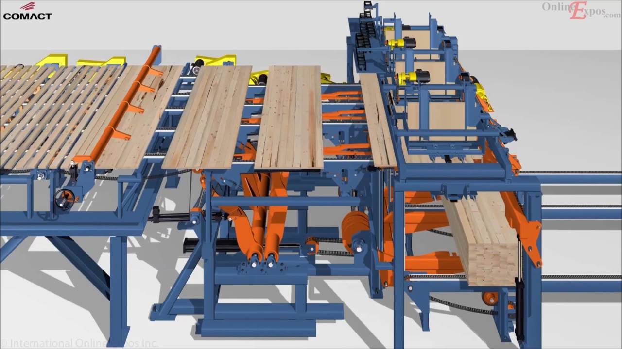 Comact Dual Fork Stacker Animation