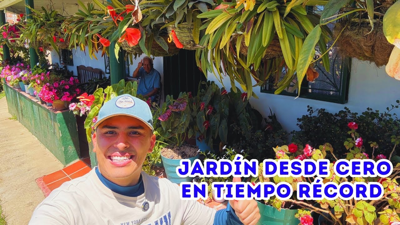 ¡Construyen un JARDÍN en tiempo récord sin saber NADA con PLANTAS fantásticas! AP