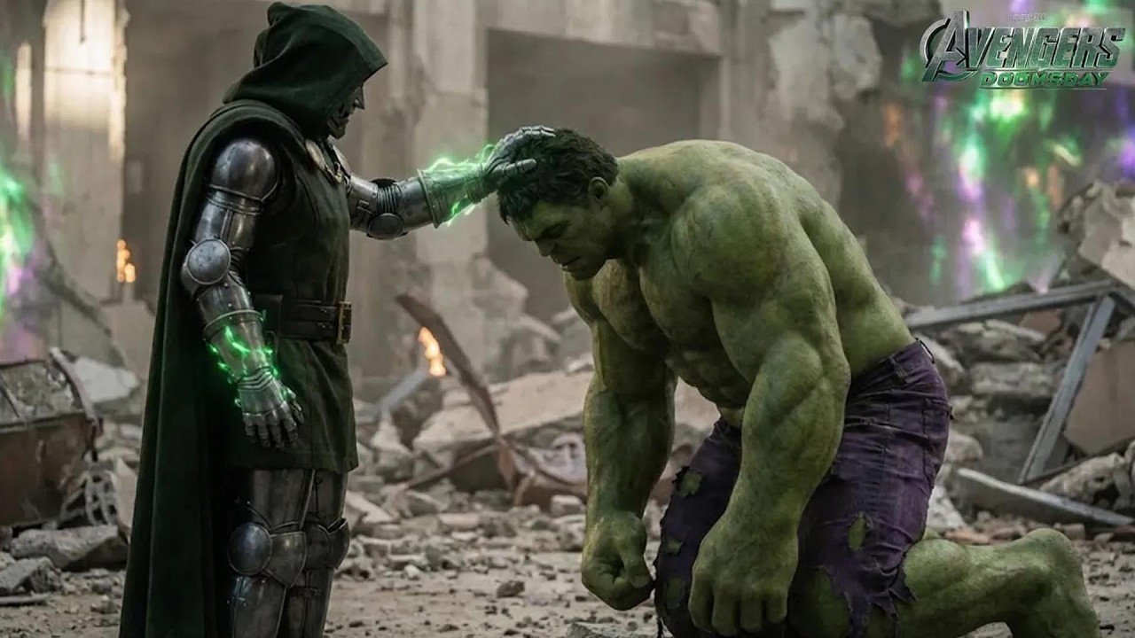 Doctor Doom Stark takes control of Hulk's mind and initiates Doomsday