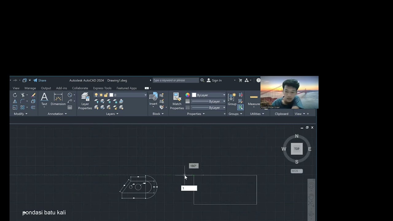 Penjelasan menu pada annotation dan penjelasan pengaturan dari dimensi 