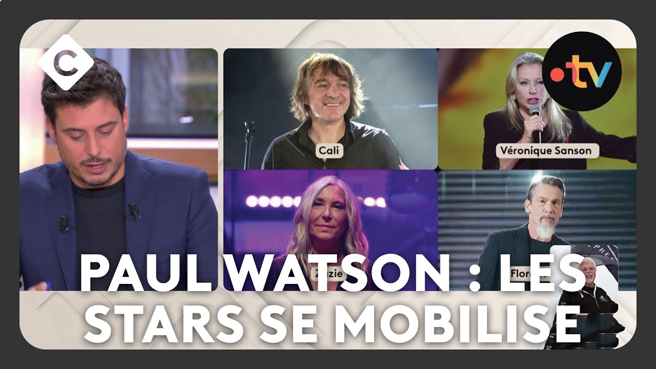 Paul Watson : Brigitte Bardot se mobilise - Le 5/5 - C à Vous - 22/10/2024