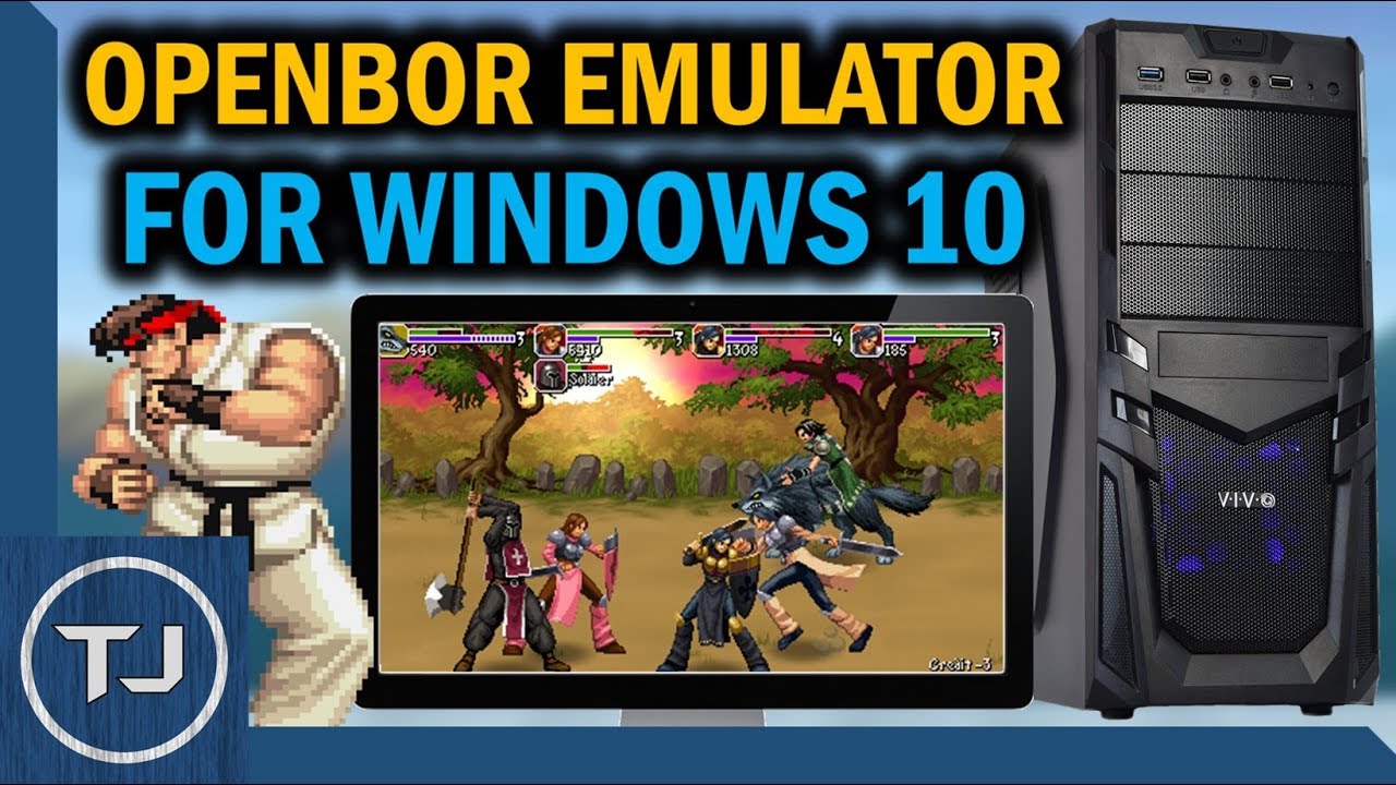 How To Setup OpenBOR Acrade Emulator For Windows 10!