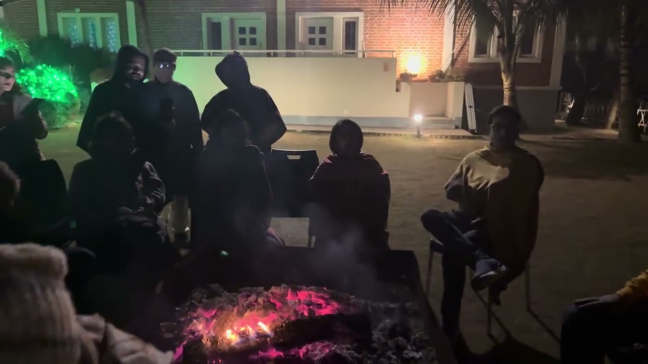 আকাশ জুড়ে শুনিনু, জলছবি রিসোর্টে বন-ফায়ার চলাকালীন আমাদের সবার সমবেত সংগীত ❤️💕