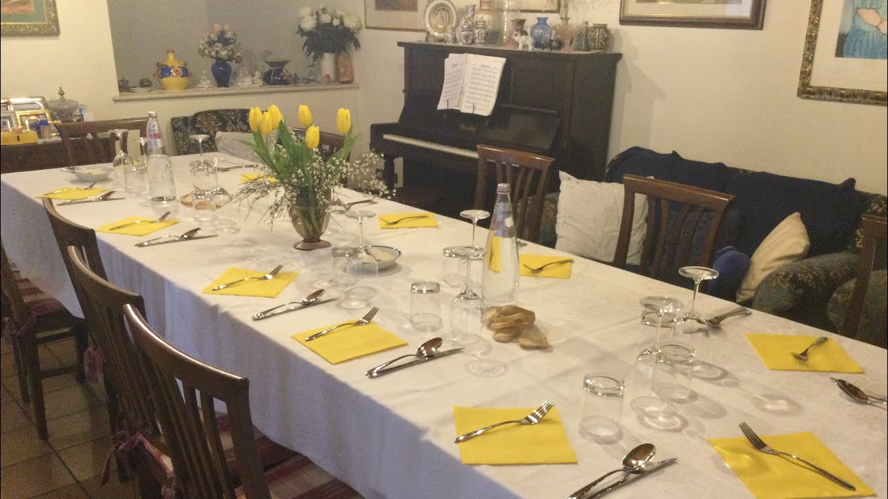 Il pranzo del mio compleanno