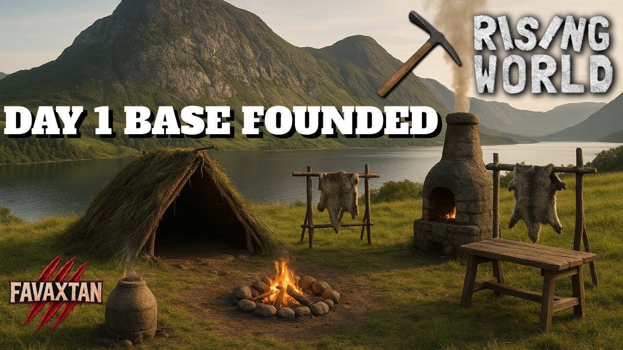 My first steps in this AMAZING survival game! | Rising World Gameplay | Part 1