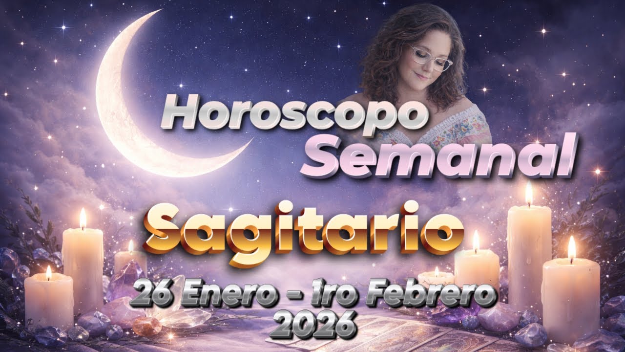 SAGITARIO ♐ DARAS PASOS IMPORTANTES 🚀 AHORA TODO AVANZA RÁPIDO (26 Ene – 1 Feb)