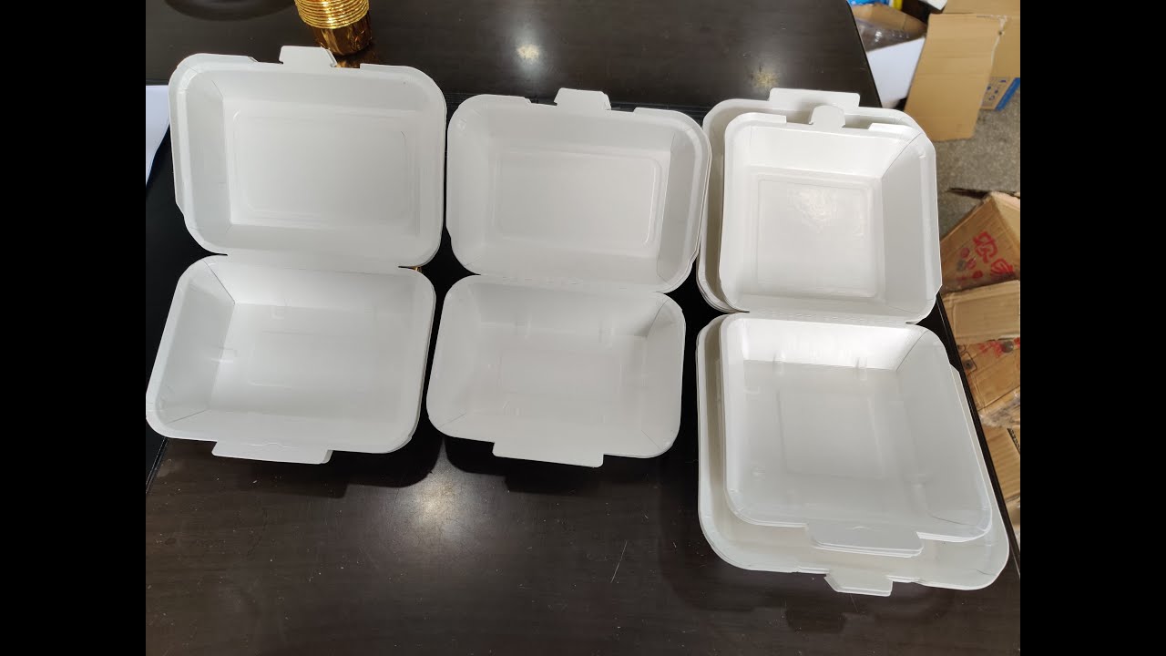 Small PS foam paper lunch box machine