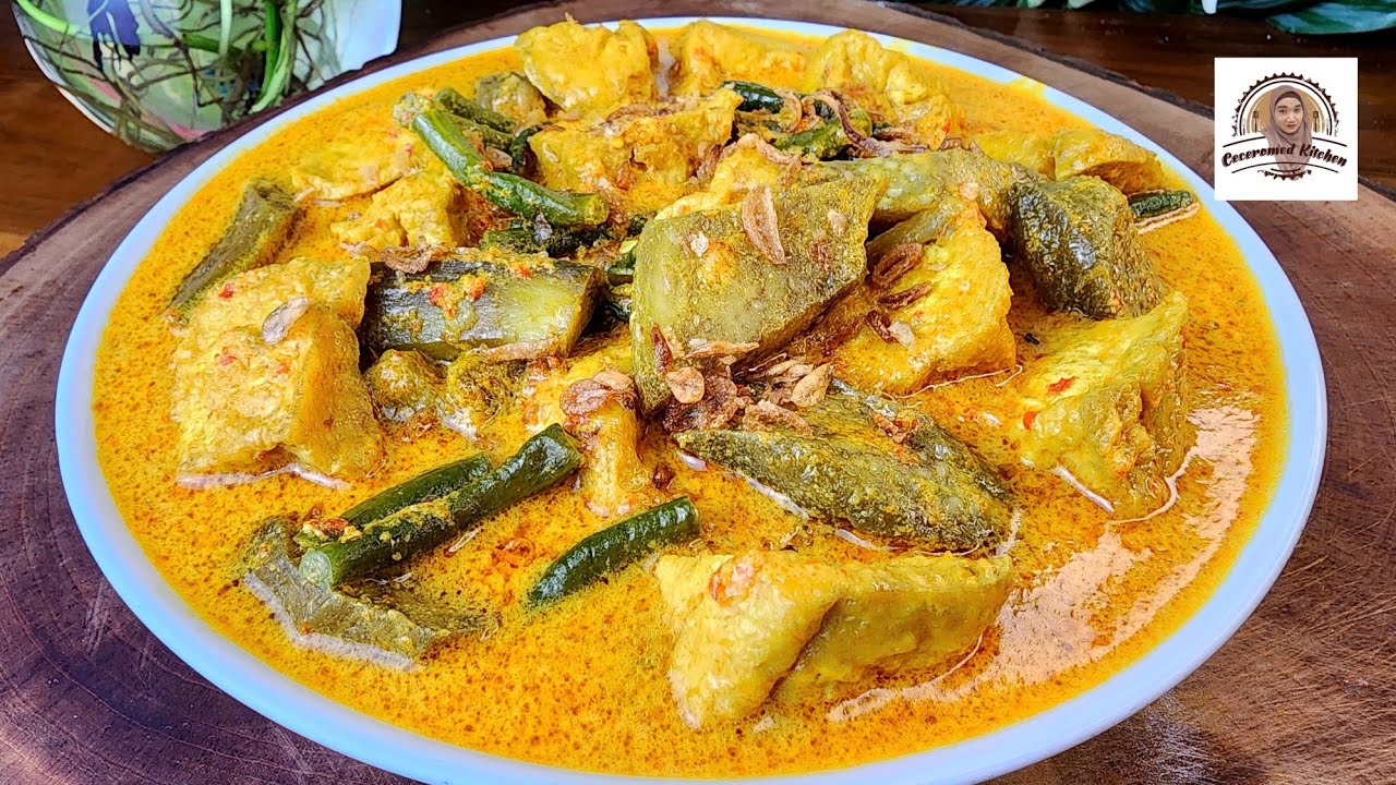 GULAI TAHU DAN TERONG, NGGAK KALAH ENAK DARI GULAI DAGING.