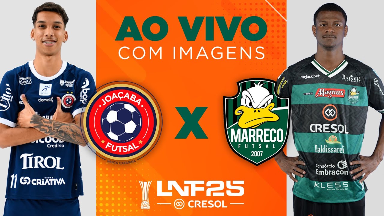 JOGO COMPLETO | LNF 2025 | JOAÇABA x MARRECO | RODADA 1