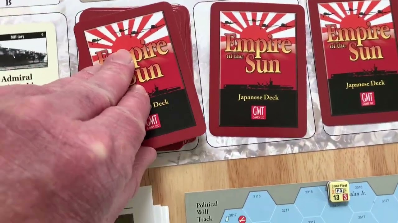 Empire of the Sun play through using CDG Solo System